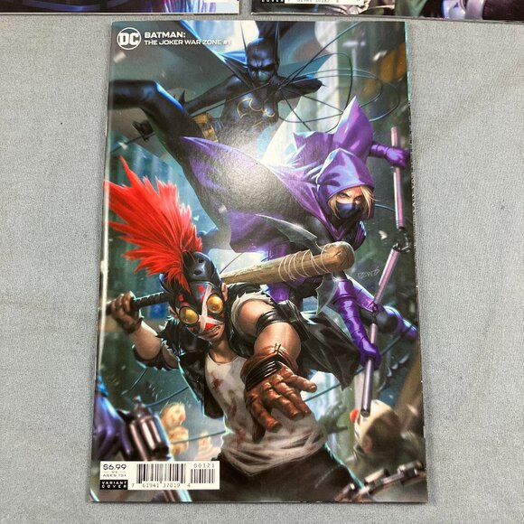 Batman #98 99 + Joker War Zone #1 Cardstock Variant Covers DC Comic Book Lot - Picture 3 of 4